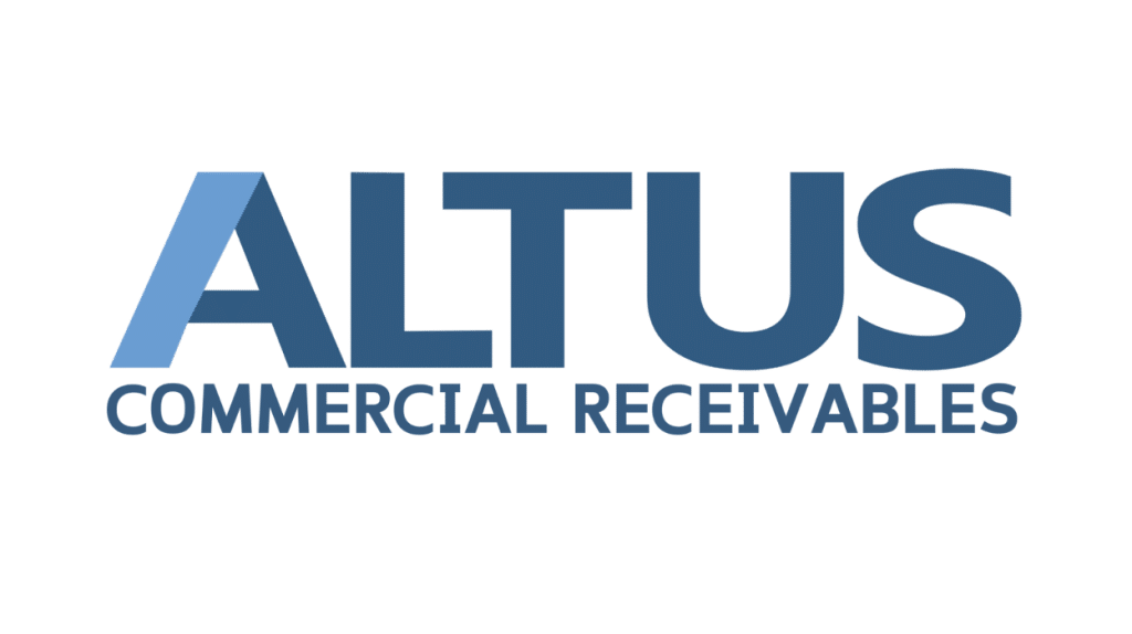 Commercial Collection Agency in Bedford, TX: Top Companies, Cost & Reviews 5 Altus Commercial Receivables logo in blue gradient text on black background