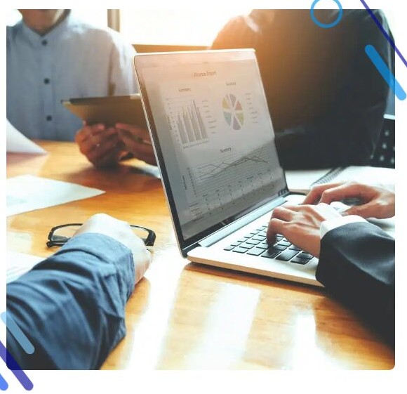 3 Best Collection Agencies in Athens, GA: Cost, Reviews & Services Compared 7 Revenue cycle management team reviewing financial reports on a laptop