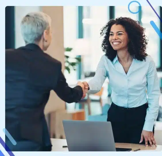 3 Best Collection Agencies in Port St. Lucie, FL: Reviews 6 Southwest Recovery Services representative shaking hands with a business client
