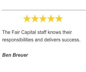 3 Best Collection Agencies for Delivery Companies: Cost & Reviews 6 Screenshot of a customer's testimonial for Fair Capital.