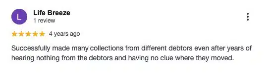 3 Best Collection Agencies in Columbia, MO: Price & Reviews 6 Screenshot of a customer review for Shaffer & Associates