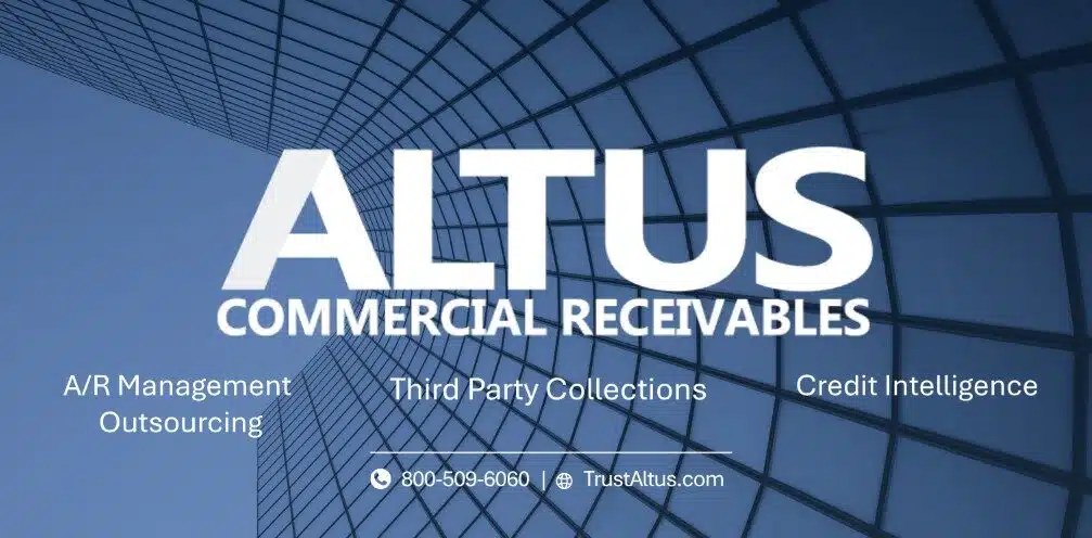 3 Best Collection Agencies in Youngstown, OH: Cost & Reviews 7 Altus Commercial Receivables banner showing its three main services and contact details